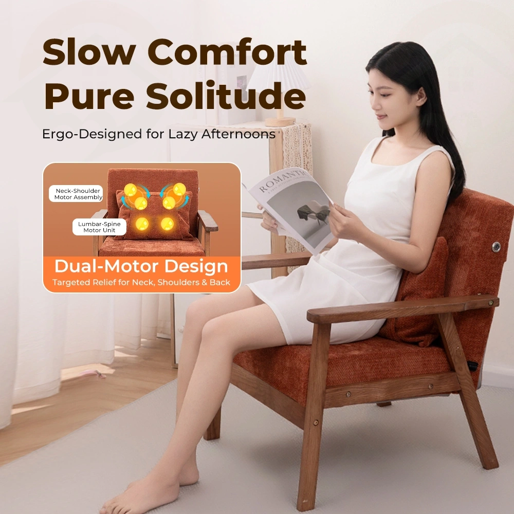 L1 Wooden Shiatsu Massage Chair - 图片 5