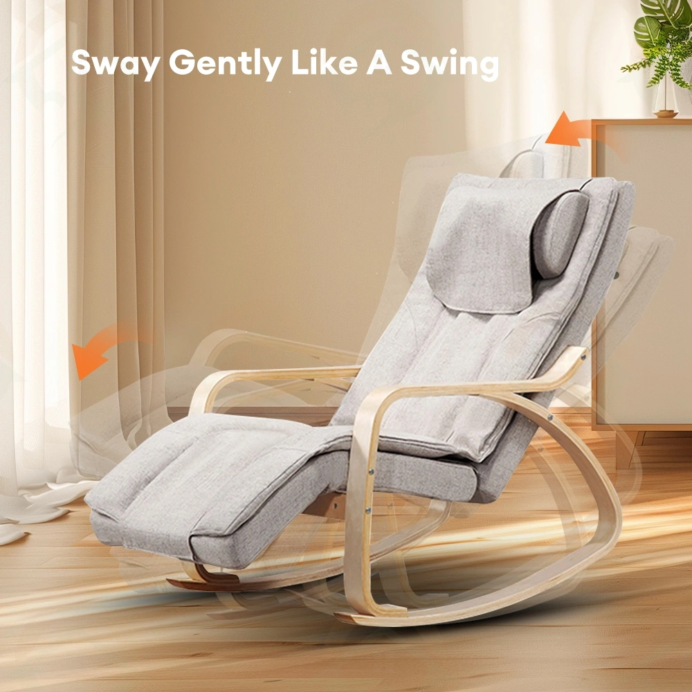 A9 Wooden Rocking Massage Recliner - 图片 2